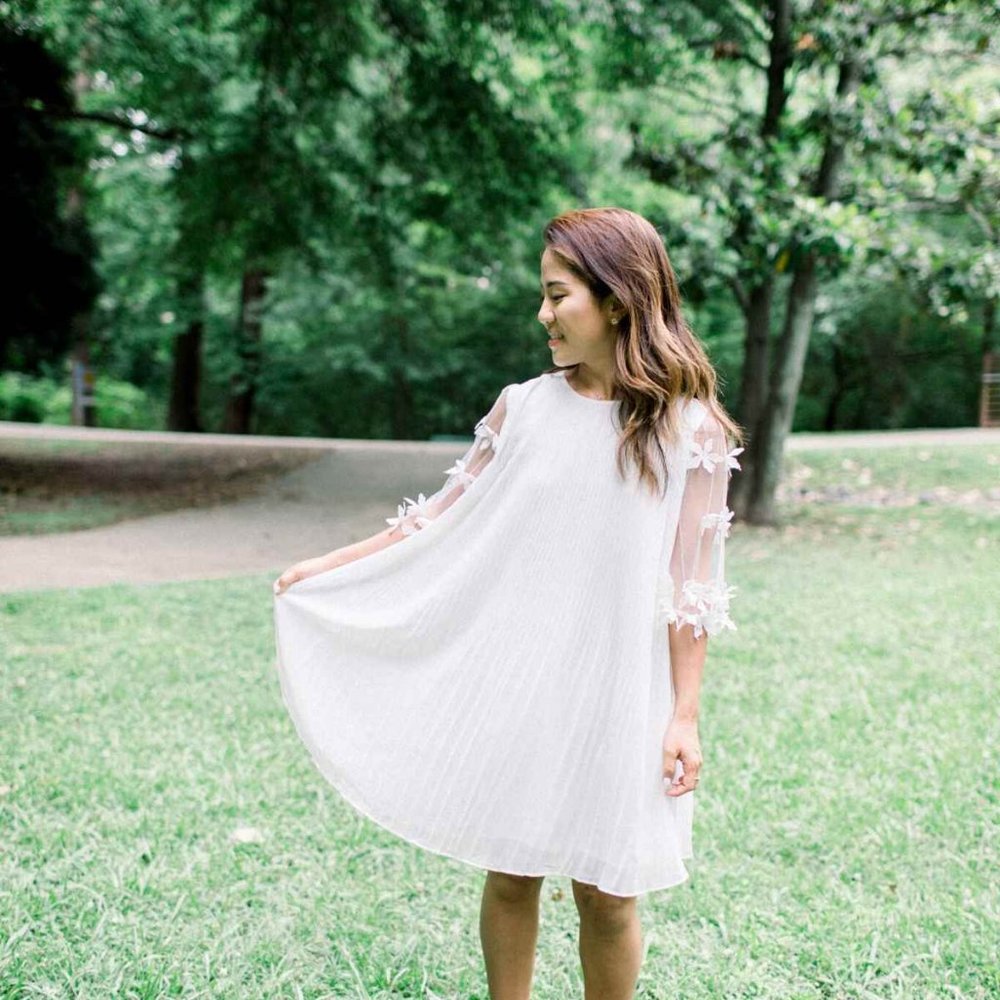 Eternal Ivory Lina | The Perfect Little White Dress